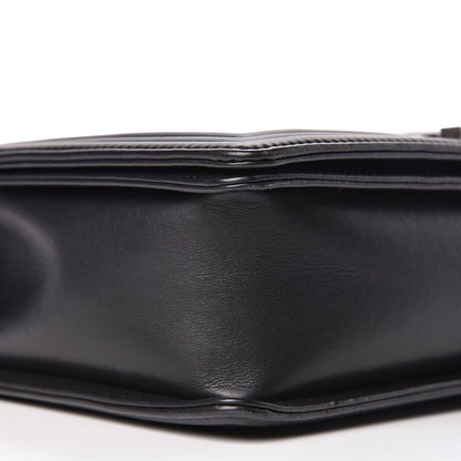 Chanel Lambskin Quilted Large Boy Flap Dark Grey 13 of 14