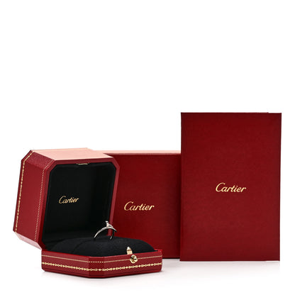 Cartier 18K White Gold Small Juste Un Clou Ring 50 5.25 5 of 5