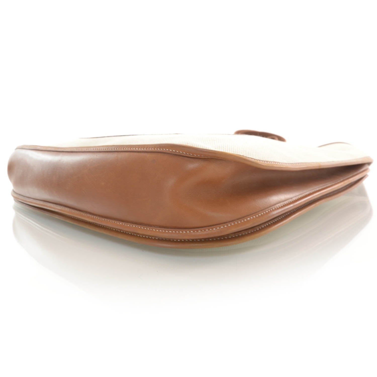Hermes Toile Natural Barenia Evelyne II TGM Ecru Fauve 5 of 8