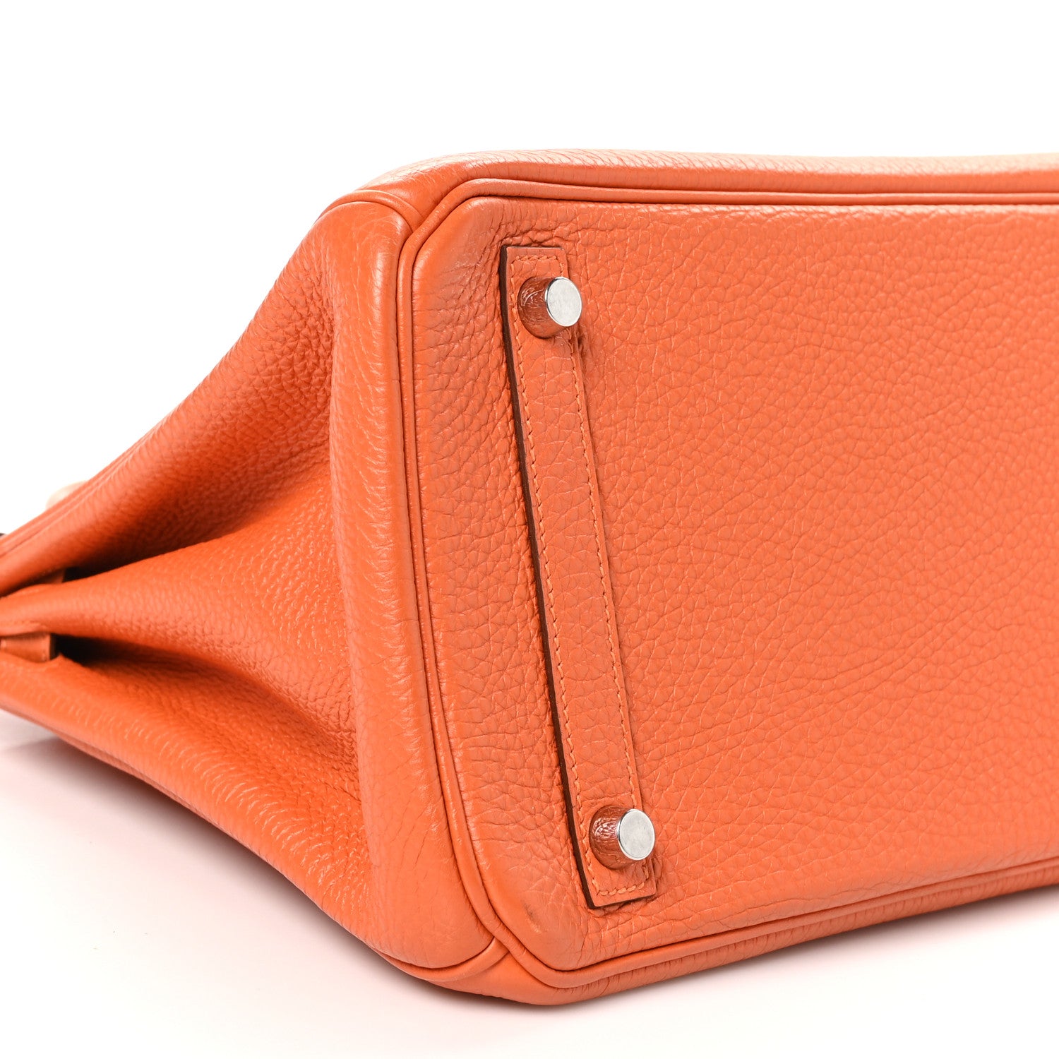 Hermes Togo BIRKIN 30 Orange 9 of 12