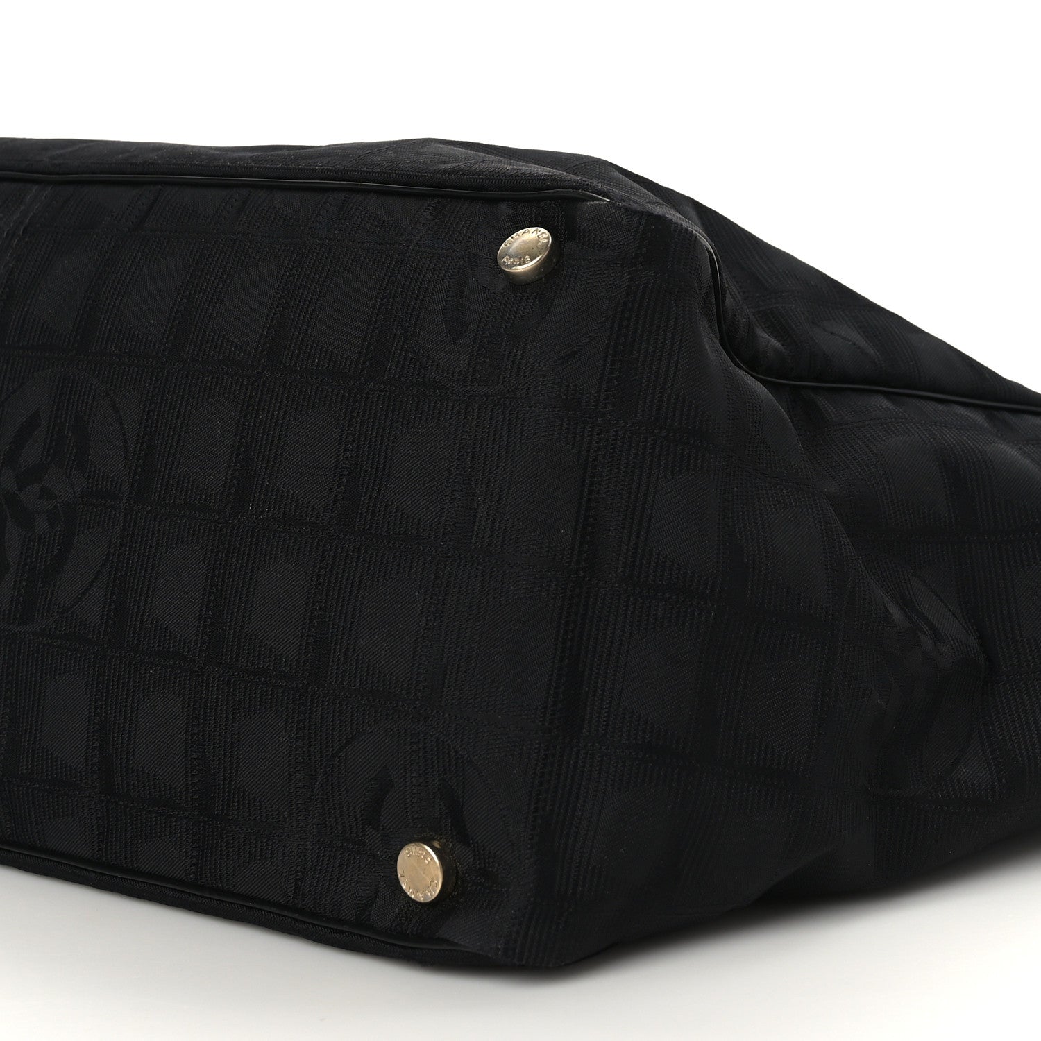 Chanel Nylon Medium Travel Tote Black 9 of 9