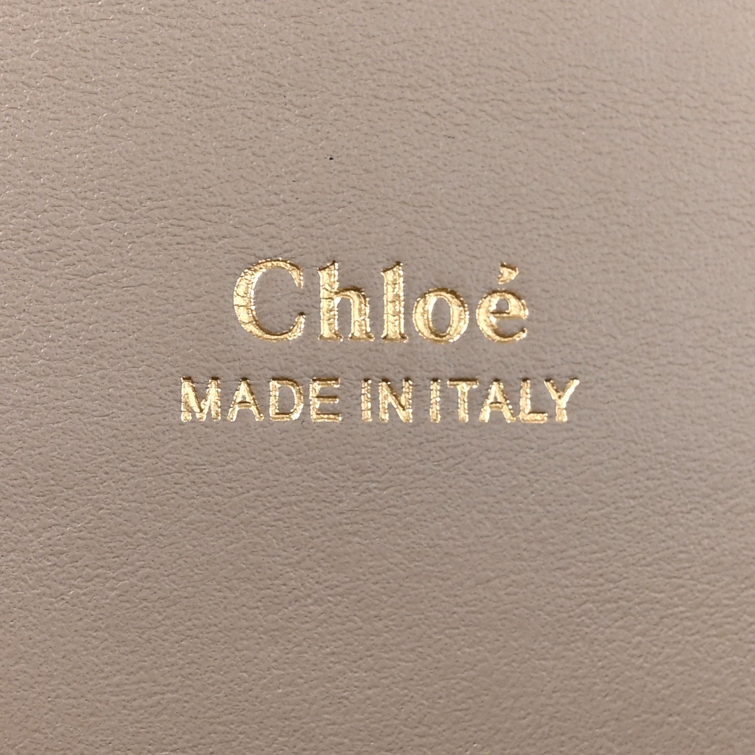 Chloe Shiny Goatskin Calfskin Mini Aby Chain Shoulder Bag Motty Grey 6 of 15