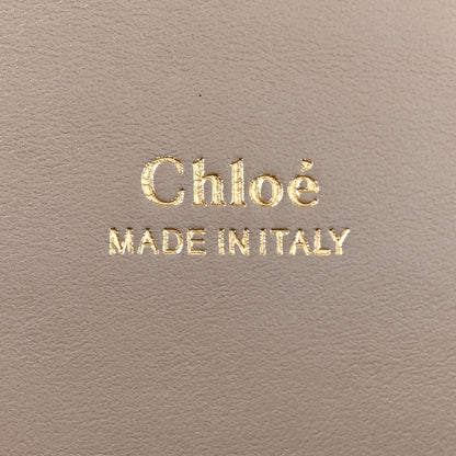 Chloe Shiny Goatskin Calfskin Mini Aby Chain Shoulder Bag Motty Grey 6 of 15
