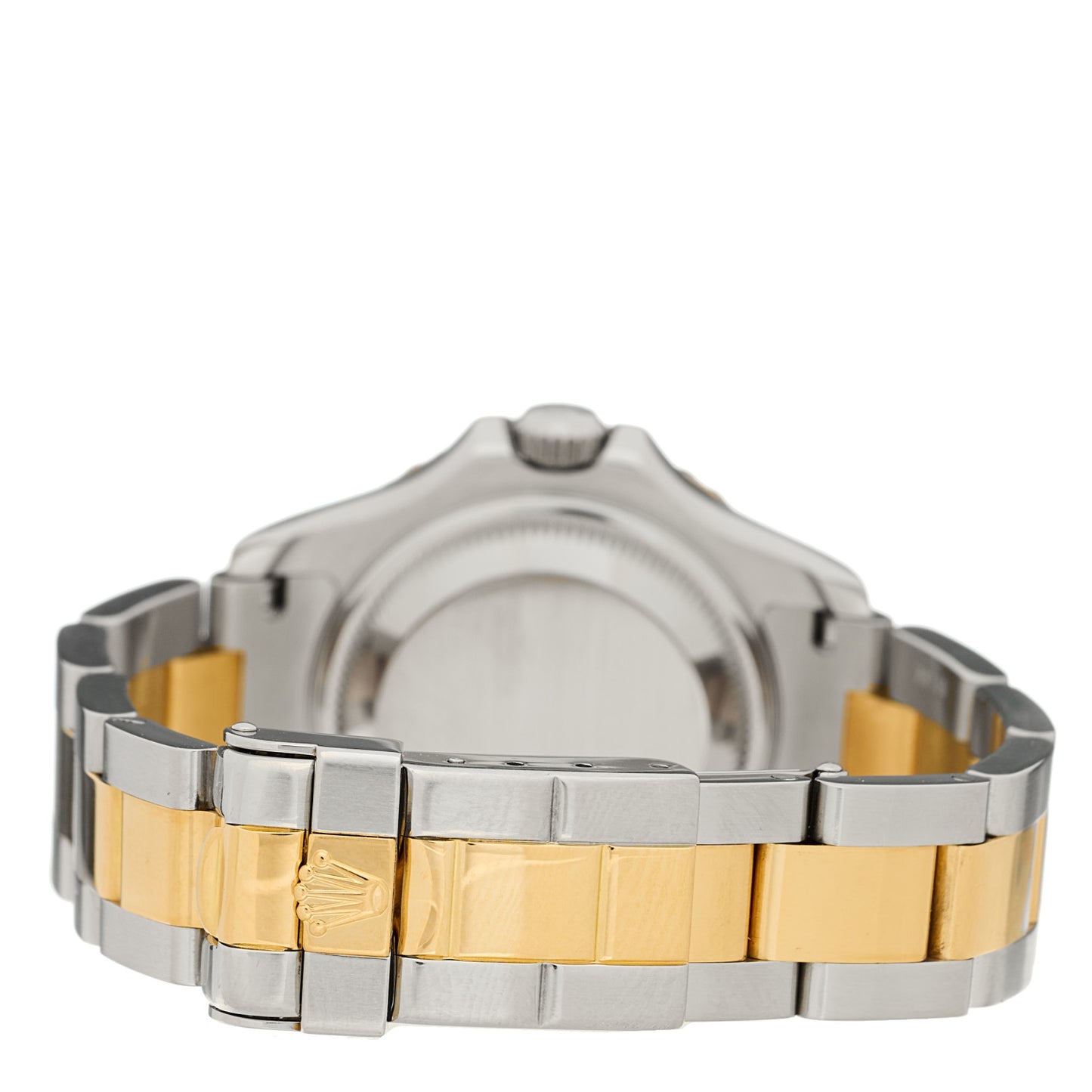 Stainless Steel 18K Yellow Gold 29mm Oyster Perpetual Date Yacht-Master Watch Silver 69623