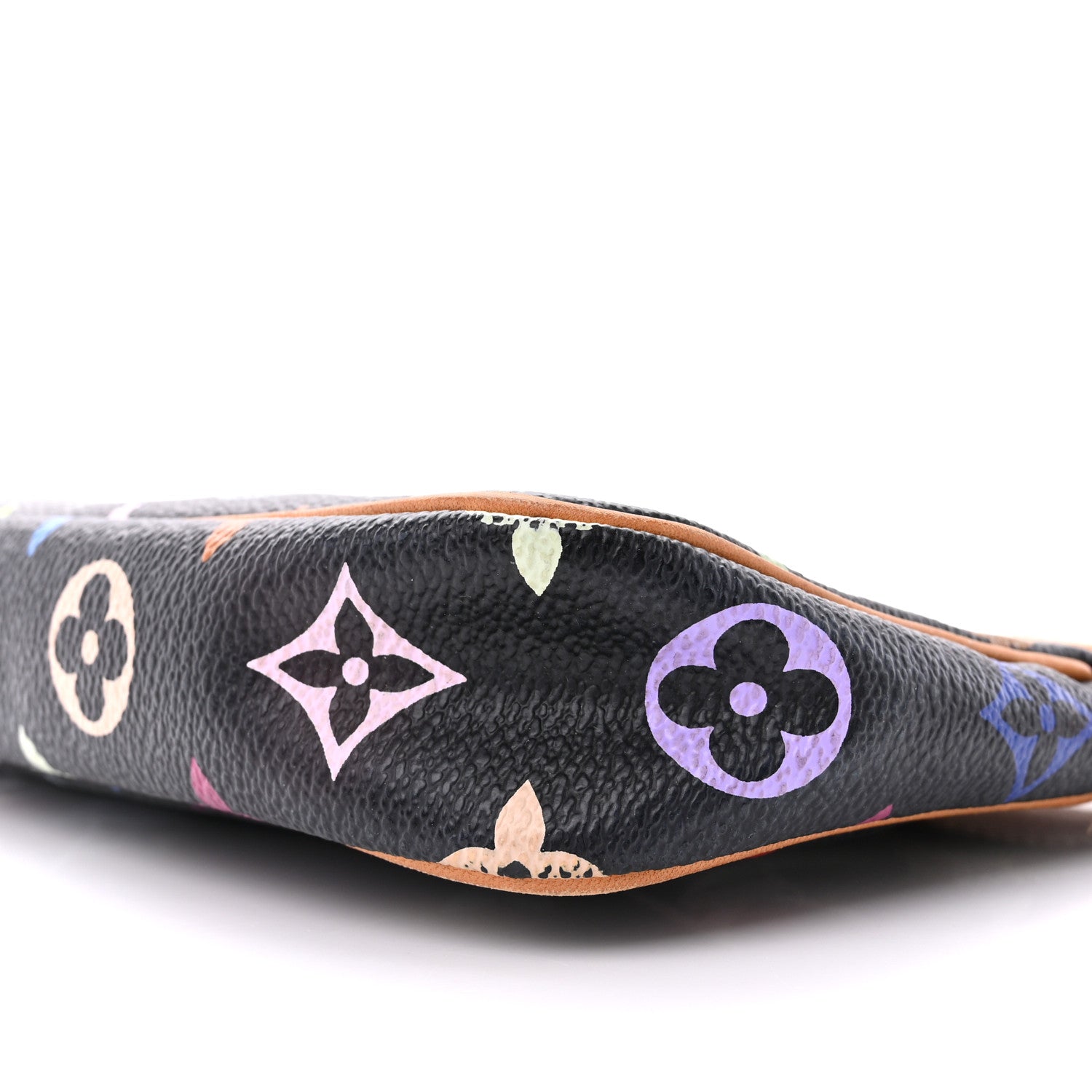 Louis Vuitton LOUIS VUITTON Monogram Multicolor Pochette Accessories Black 10 of 15
