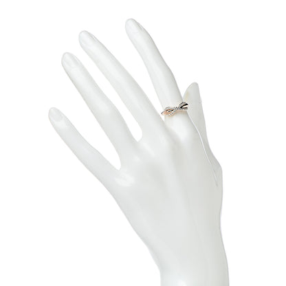 Tiffany 18K Rose Gold Diamond Infinity Ring 47 4.25 2 of 6