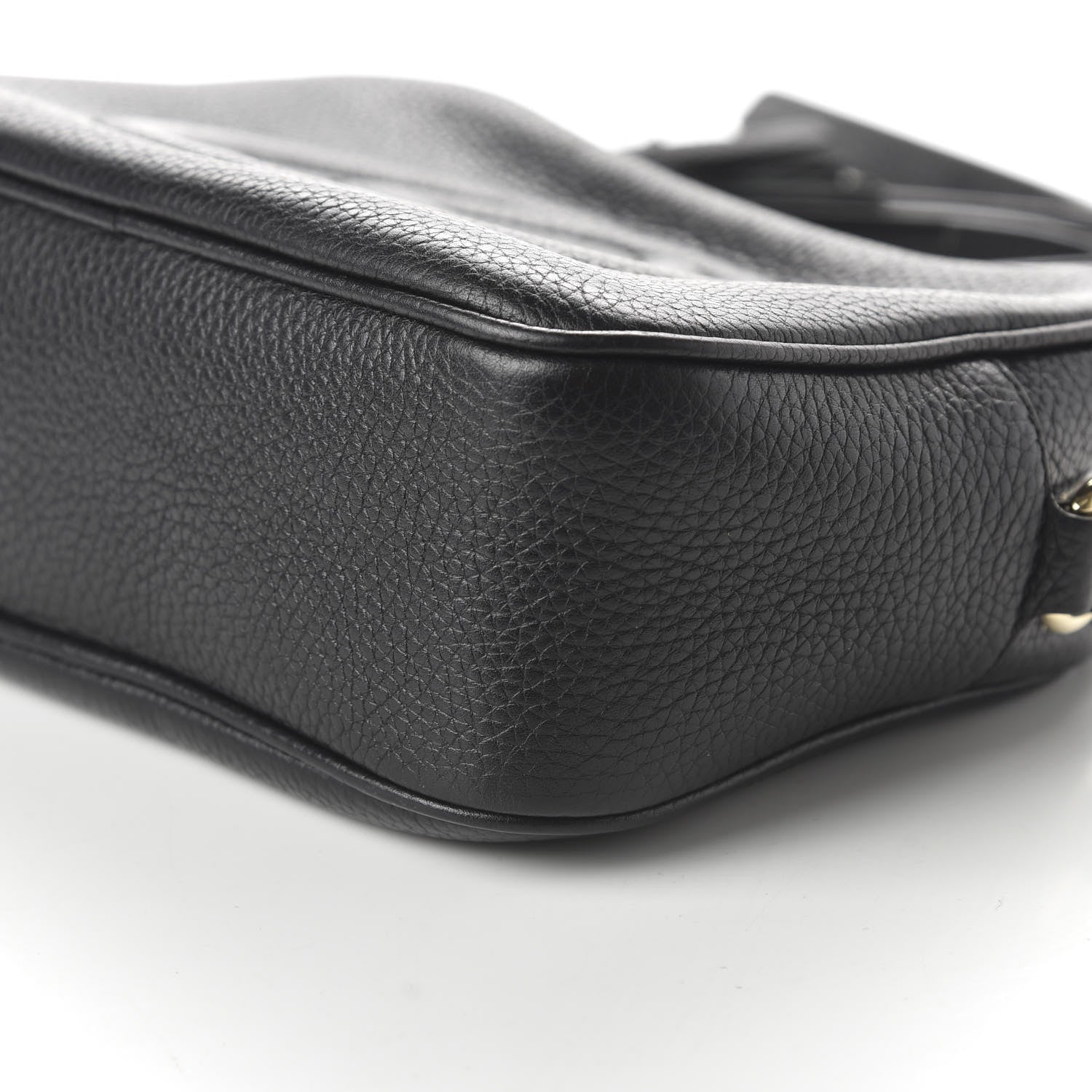 Gucci Pebbled Calfskin Small Soho Disco Bag Black 7 of 10