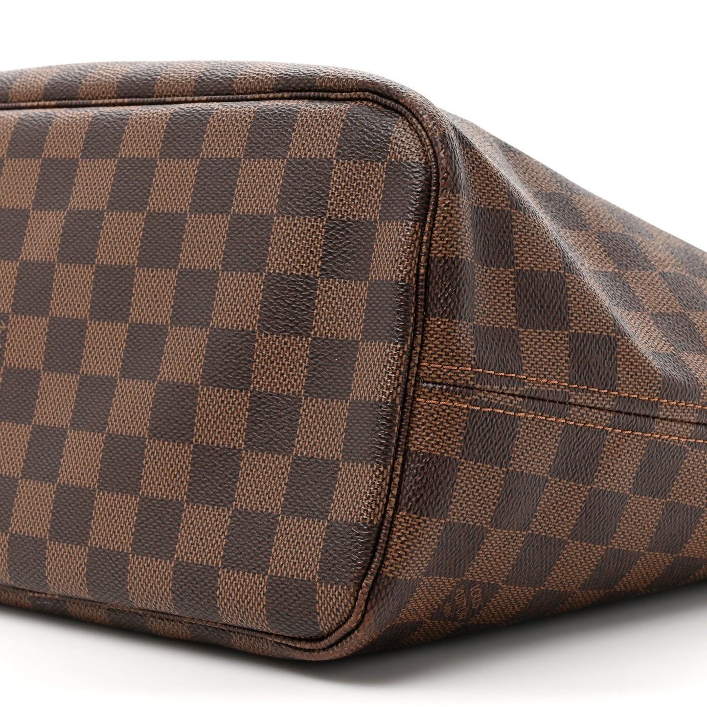 Damier Ebene Neo Neverfull MM Rose Ballerine