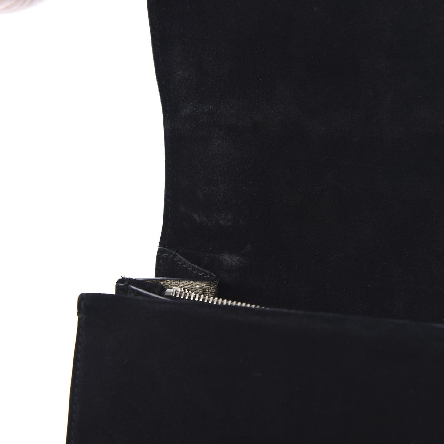 GG Supreme Monogram Medium Dionysus Shoulder Bag Black