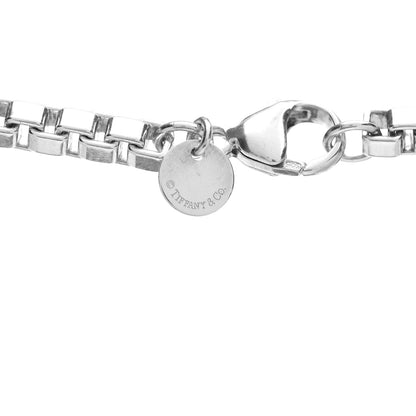 Tiffany Sterling Silver 4mm Venetian Link Necklace 4 of 4