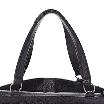 Chanel Caviar CC Tote Black 12 of 14