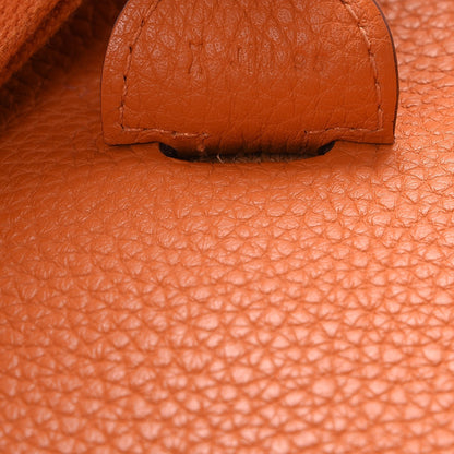 Hermes Taurillon Clemence Evelyne III GM Orange 7 of 10