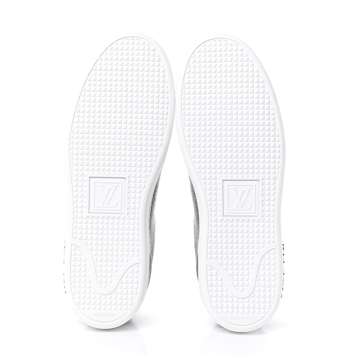 Louis Vuitton Calfskin Monogram LV Black Heart Sneakers 37 Cacao 5 of 9