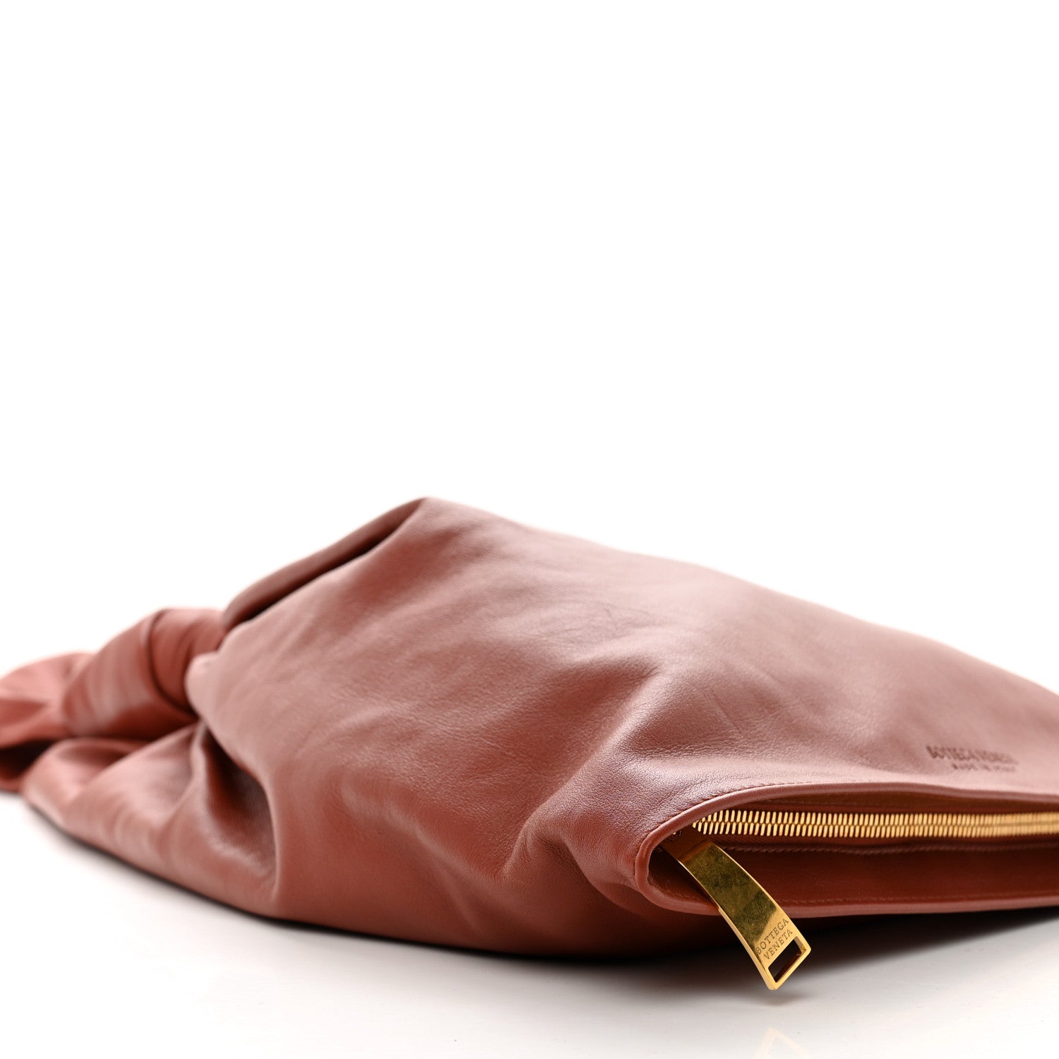 Bottega Veneta Supple Calfskin BV Twist Rust 8 of 9