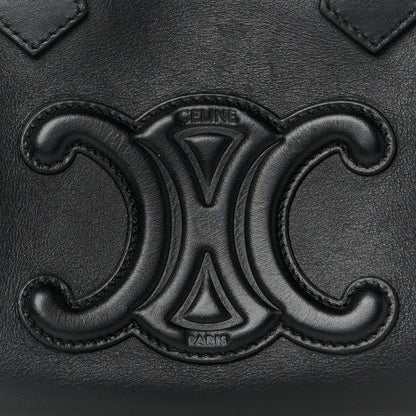 Celine Smooth Calfskin Triomphe Small Boston Bag Black 9 of 11