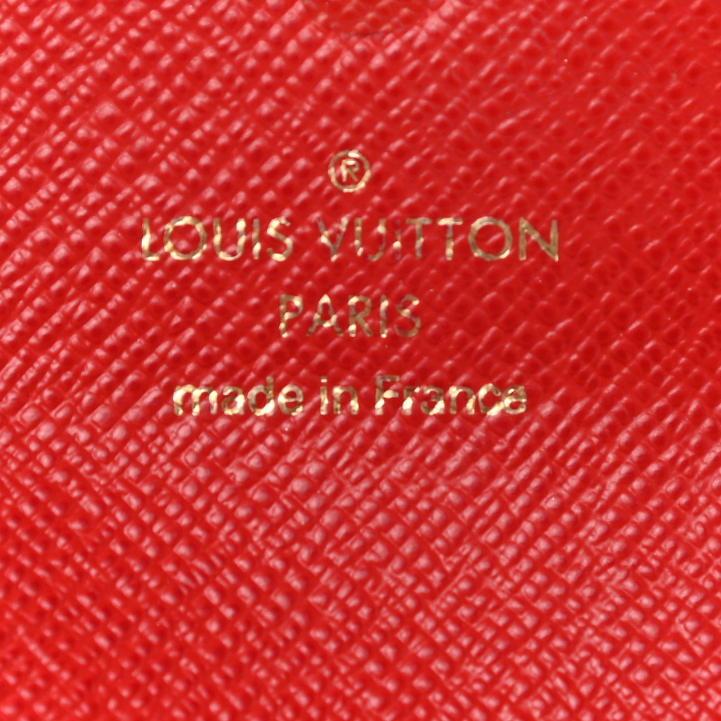 Monogram Sarah Multicartes Coquelicot