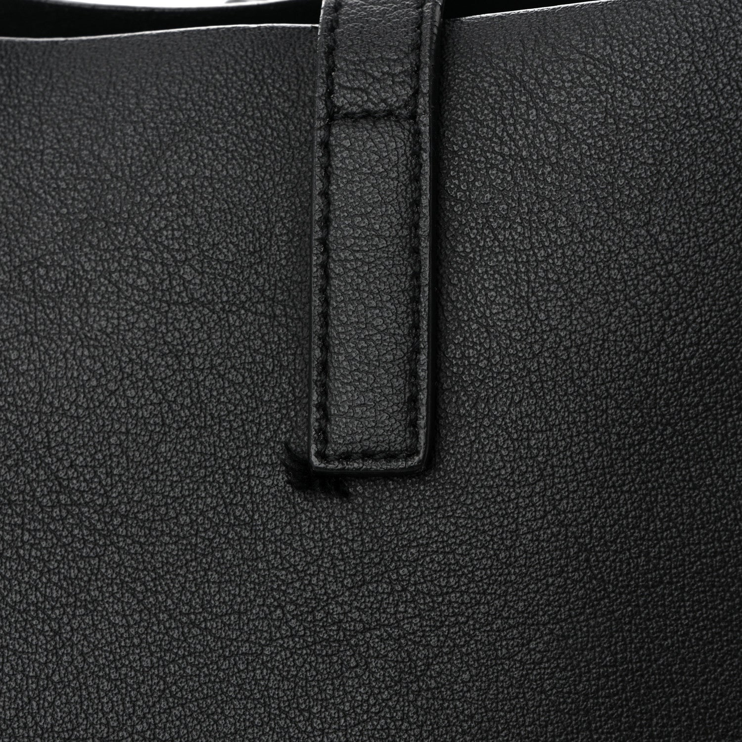 Saint Laurent Calfskin Large Shopping Tote Black 12 of 12