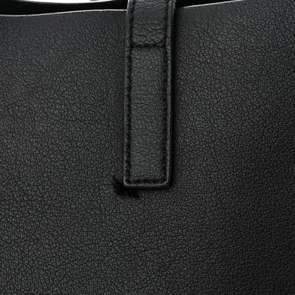 Saint Laurent Calfskin Large Shopping Tote Black 12 of 12