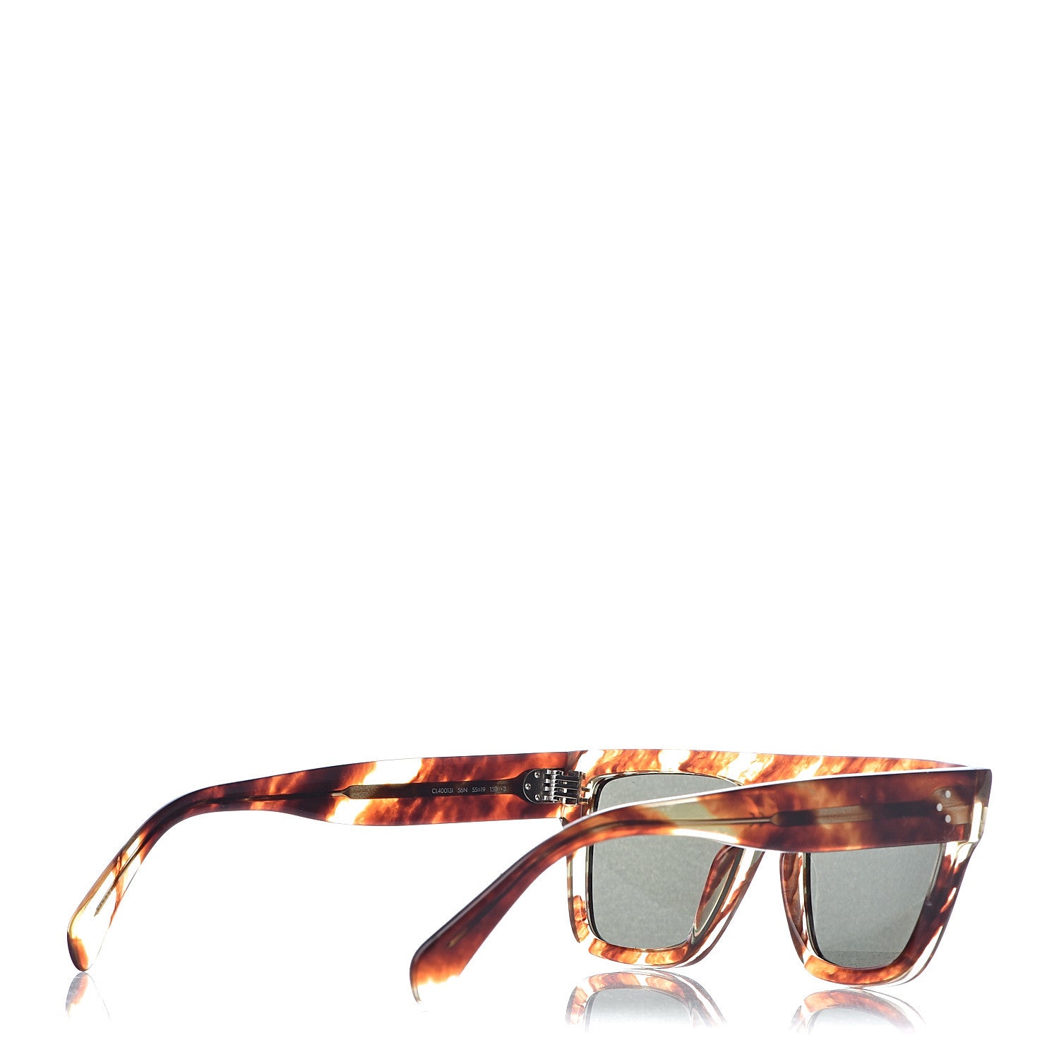 Celine Sunglasses CL 40013I Havana 4 of 6