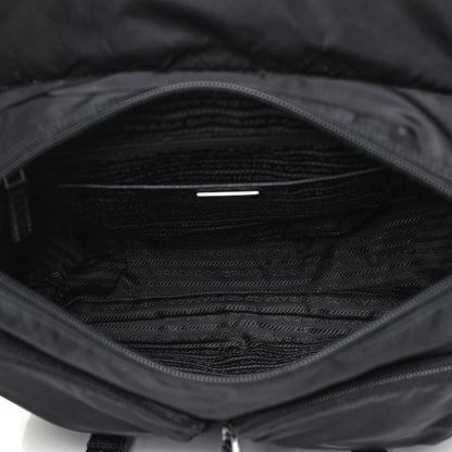 Prada Nylon Vela Messenger Bag Black 8 of 10