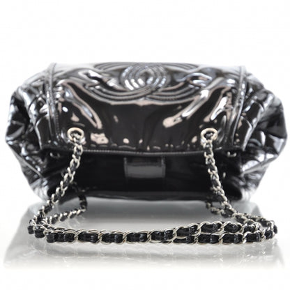 Chanel Vinyl Lipstick Tote Black 5 of 9