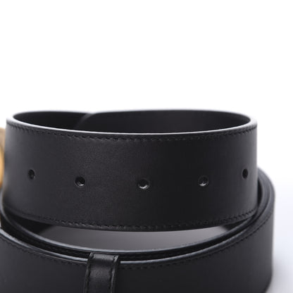 Gucci Calfskin Double G 40mm Belt 90 36 Black 3 of 5