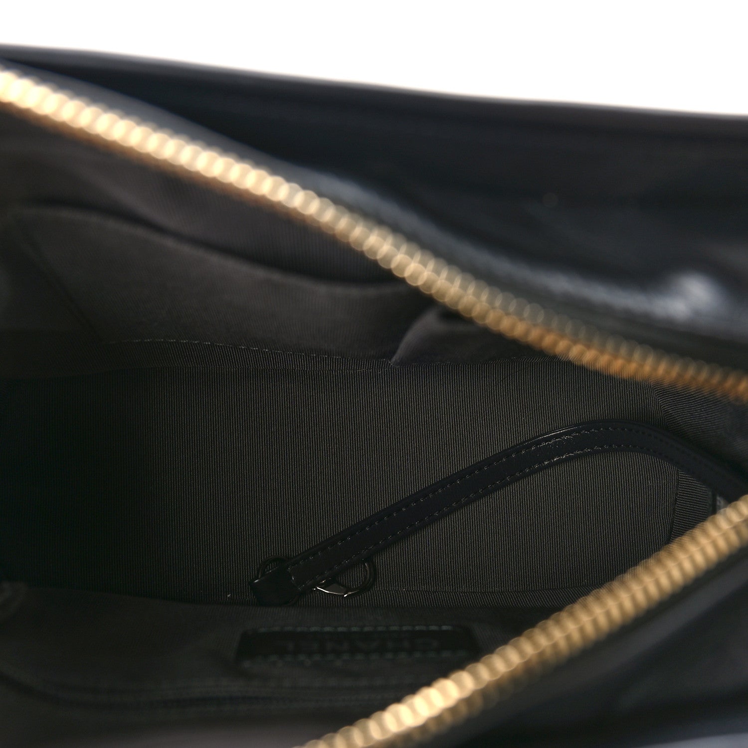 Chanel Aged Calfskin Quilted Small Gabrielle Hobo Black 5 of 9