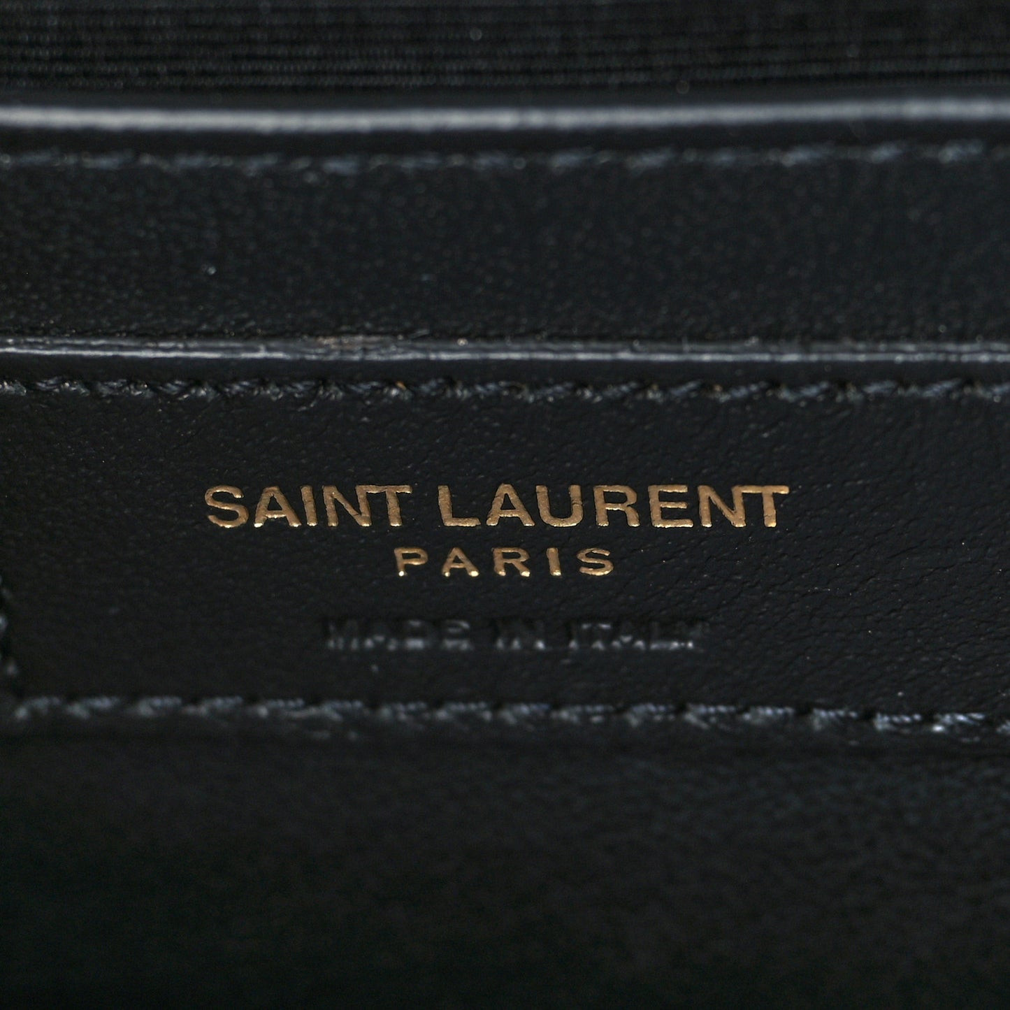 Grain De Poudre Medium Classic Monogram Kate Satchel Black
