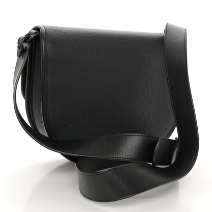 Christian Dior Grained Calfskin Gallop Bag With Strap Black 3 of 15