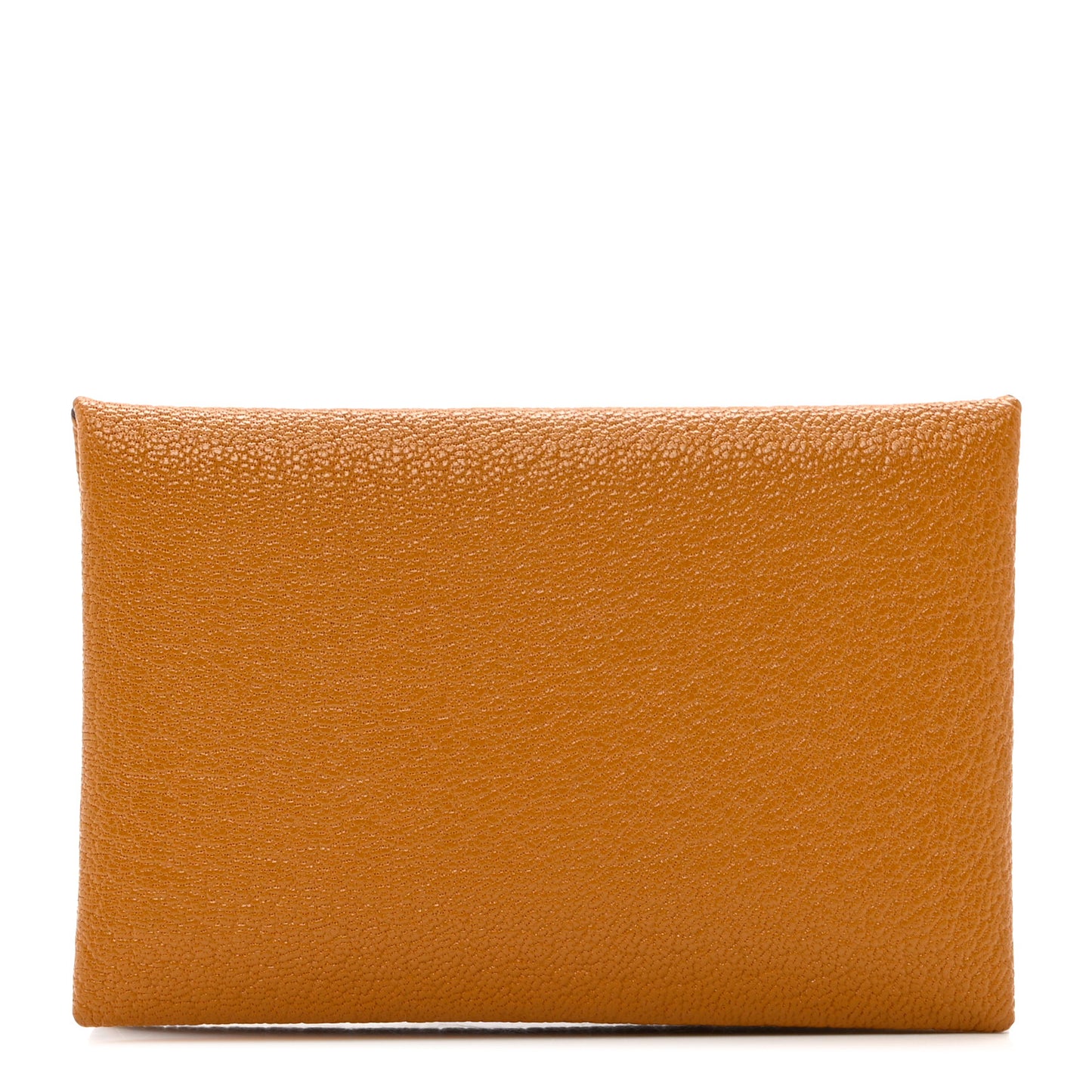 Chevre Mysore Verso Calvi Card Case Caramel Rose Sakura