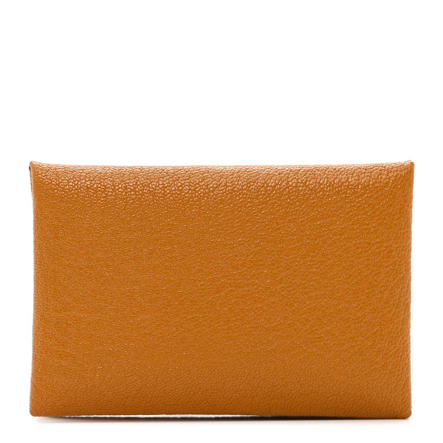 Hermes Chevre Mysore Verso Calvi Card Case Caramel Rose Sakura 1 of 6