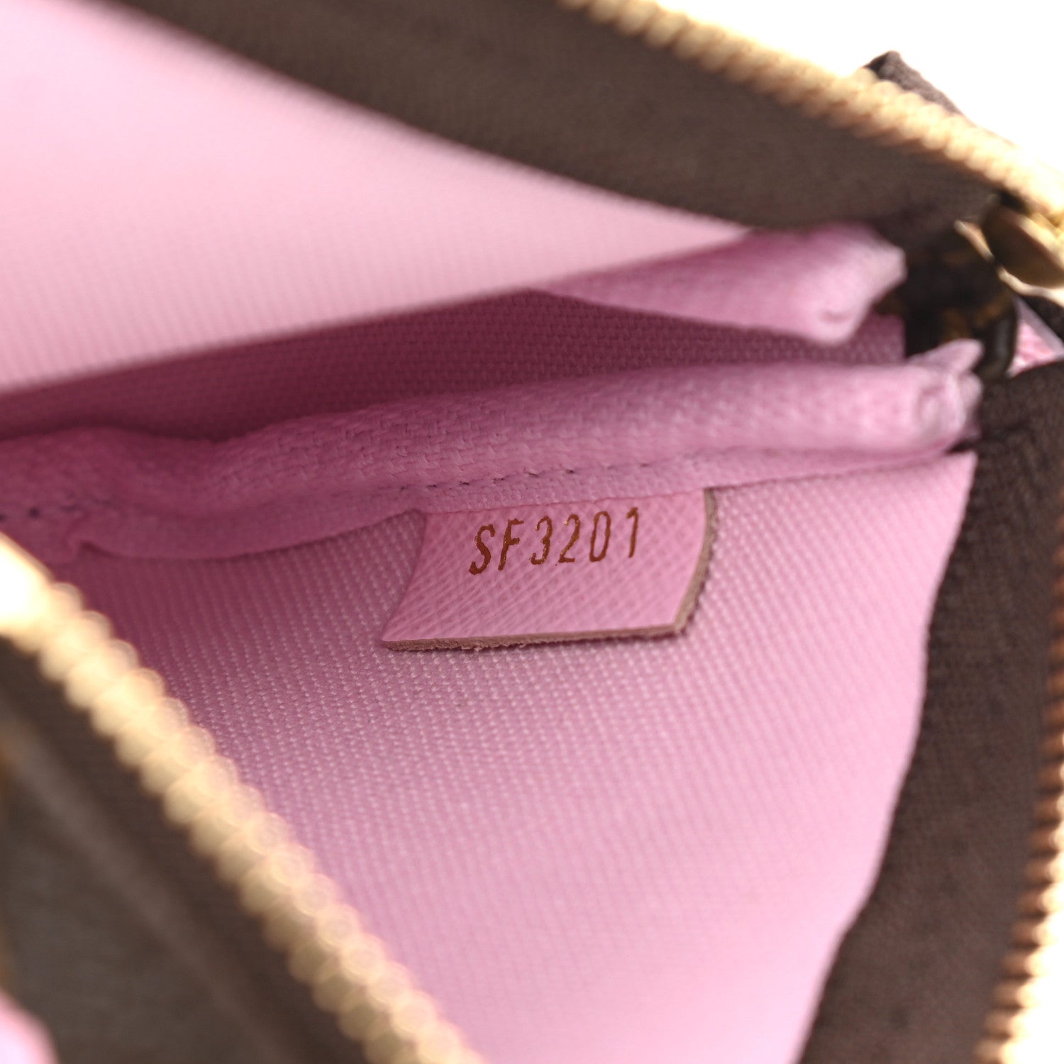 Louis Vuitton Monogram 2021 Christmas Animation Japanese Garden Mini Pochette Accessories Wisteria Pink 7 of 10