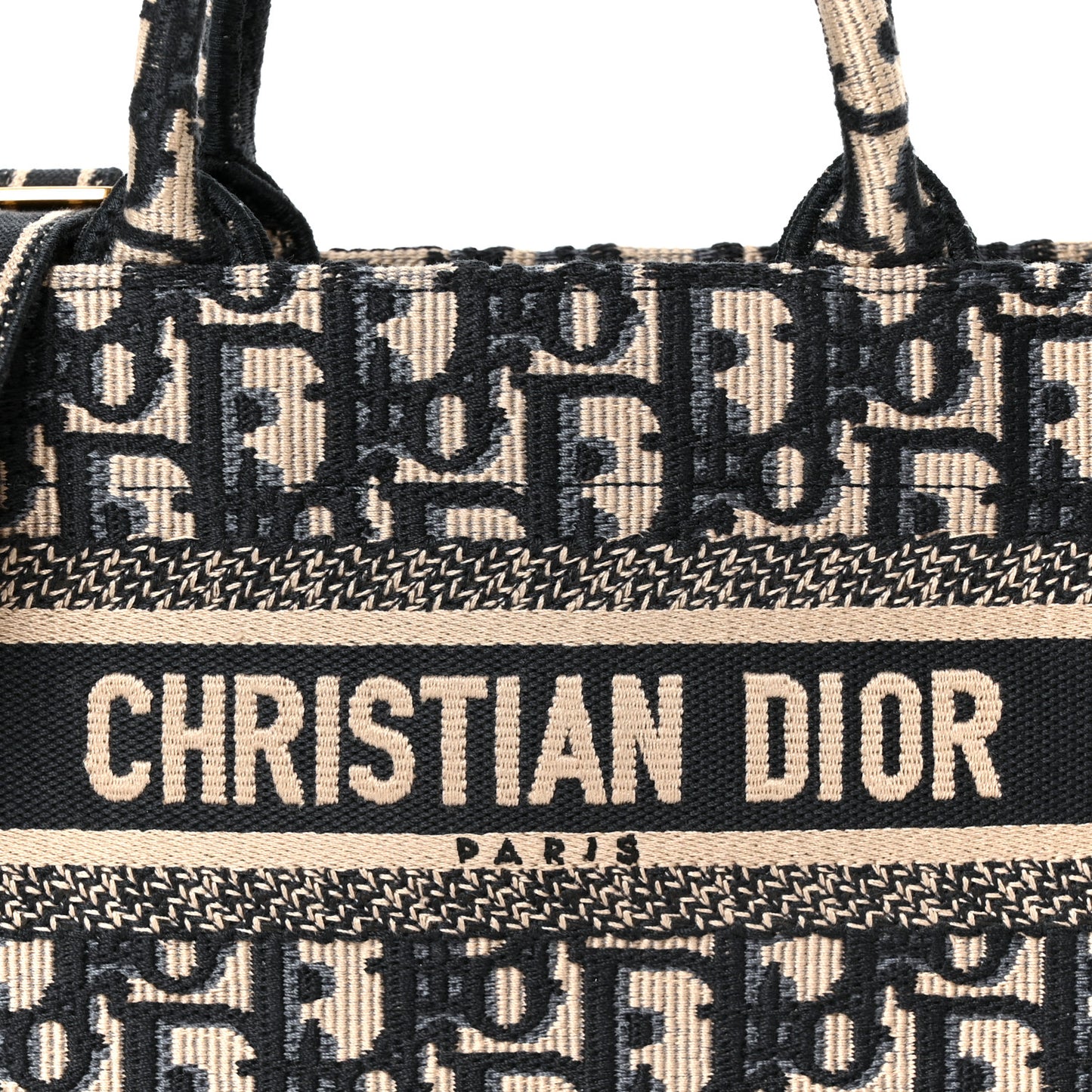 Oblique Mini Book Tote With Strap Blue Multicolor