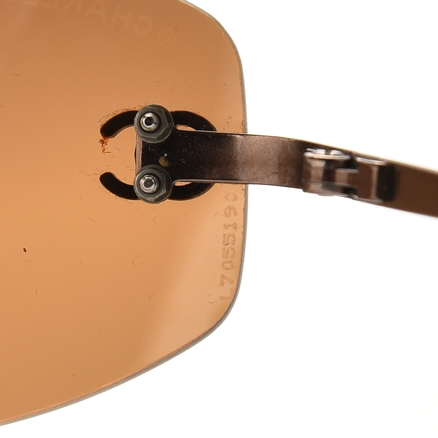 Rimless CC Sunglasses 204/6U Bronze