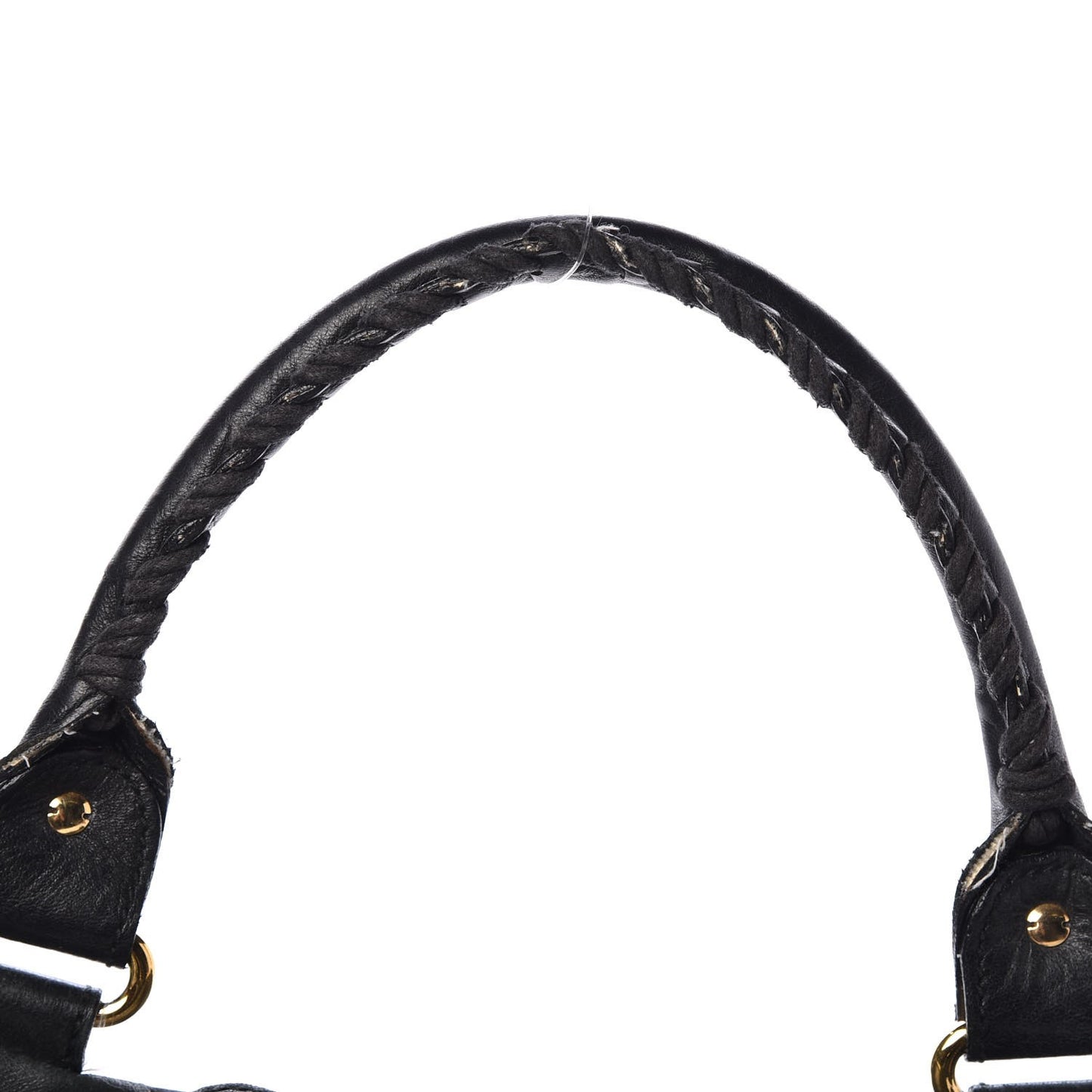 Agneau Giant 21 Gold Hardware Work Black