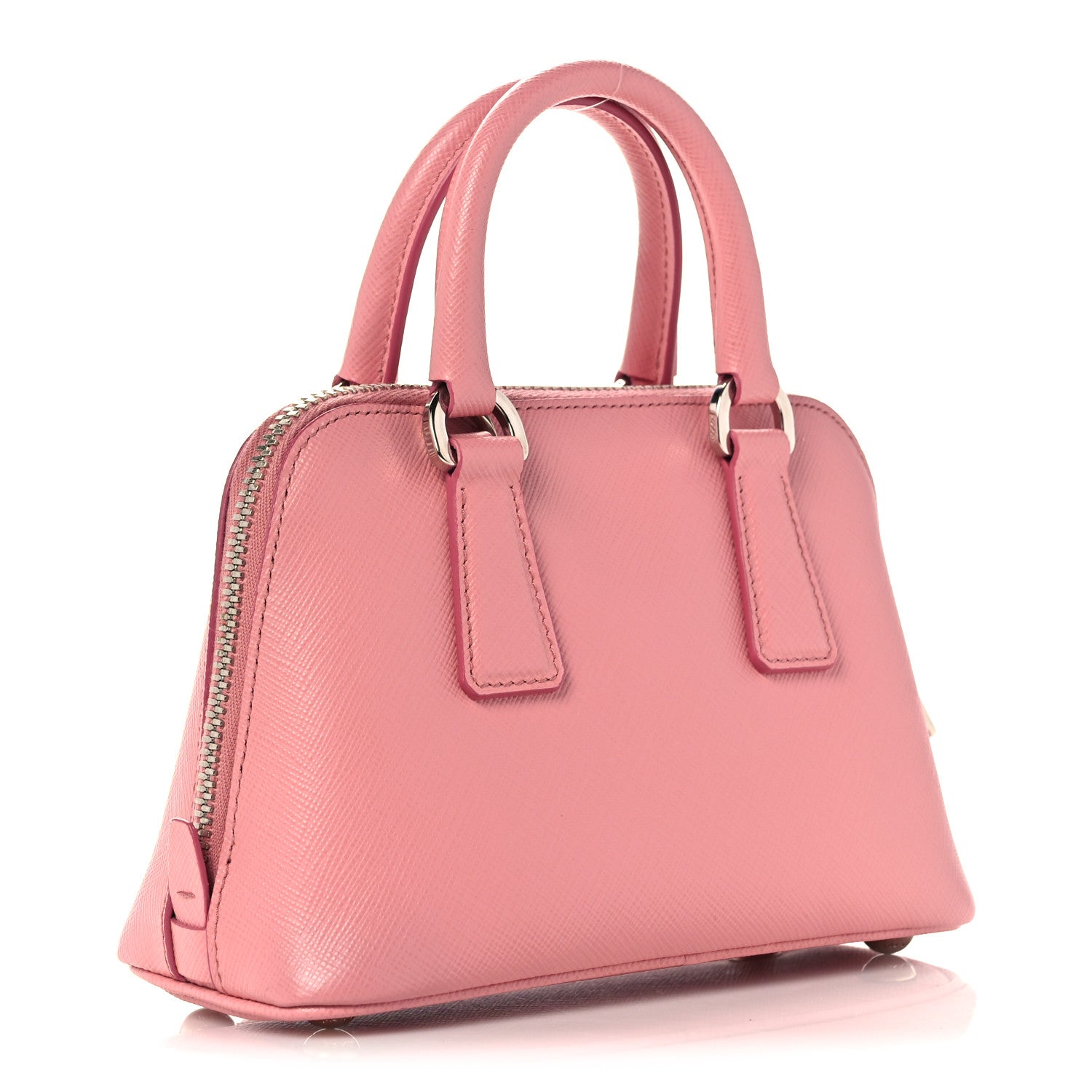 Prada Saffiano Lux Mini Promenade Tote Petalo 3 of 9
