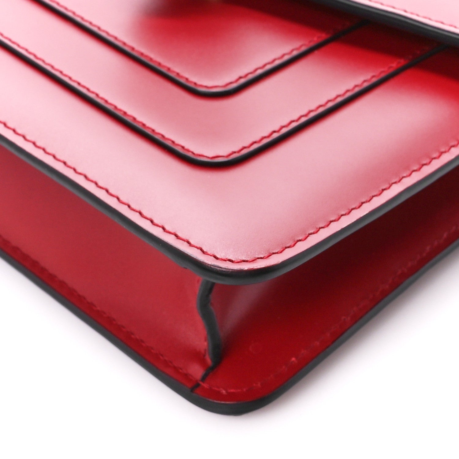 Bulgari Calfskin Serpenti Forever Crossbody Bag Red 11 of 11