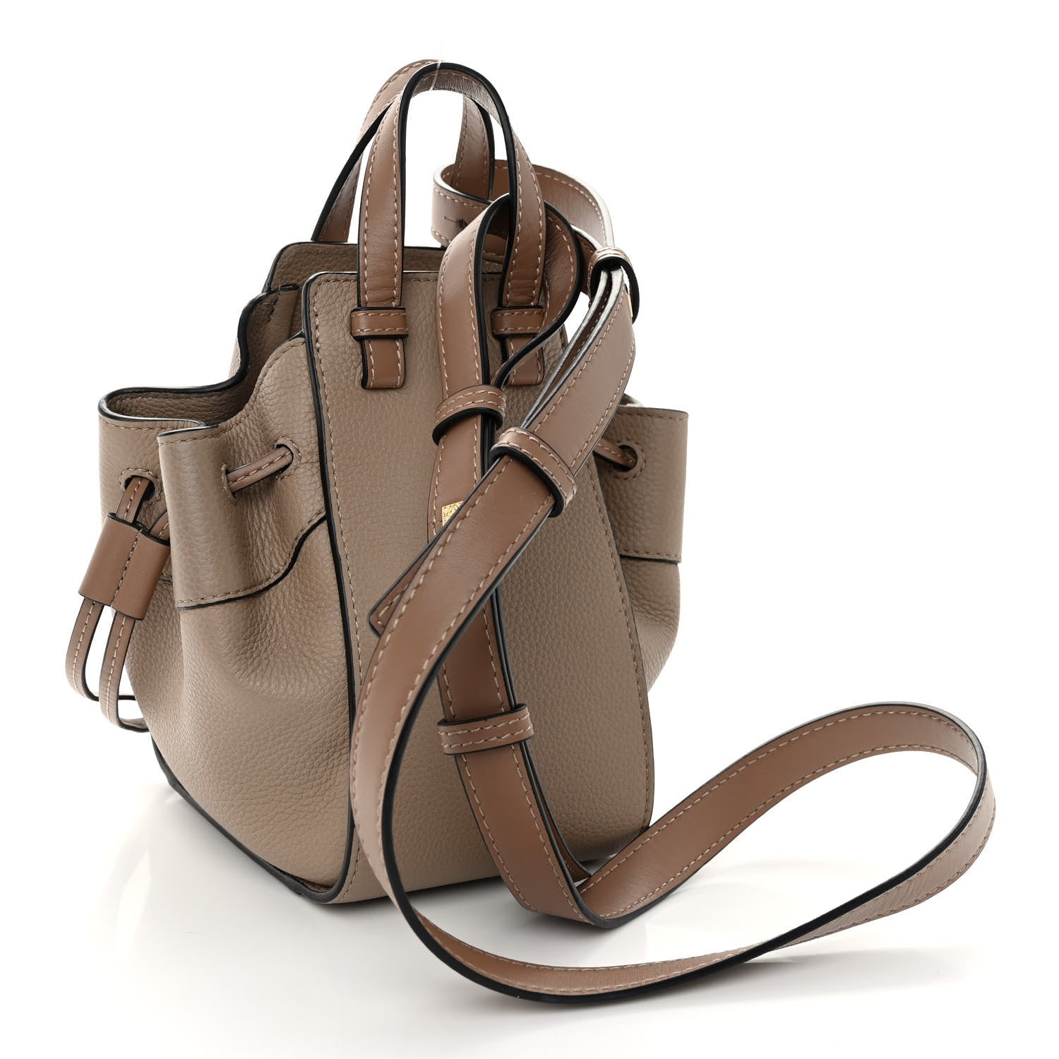 Loewe Calfskin Mini Hammock Shoulder Bag Sand Mink 3 of 9