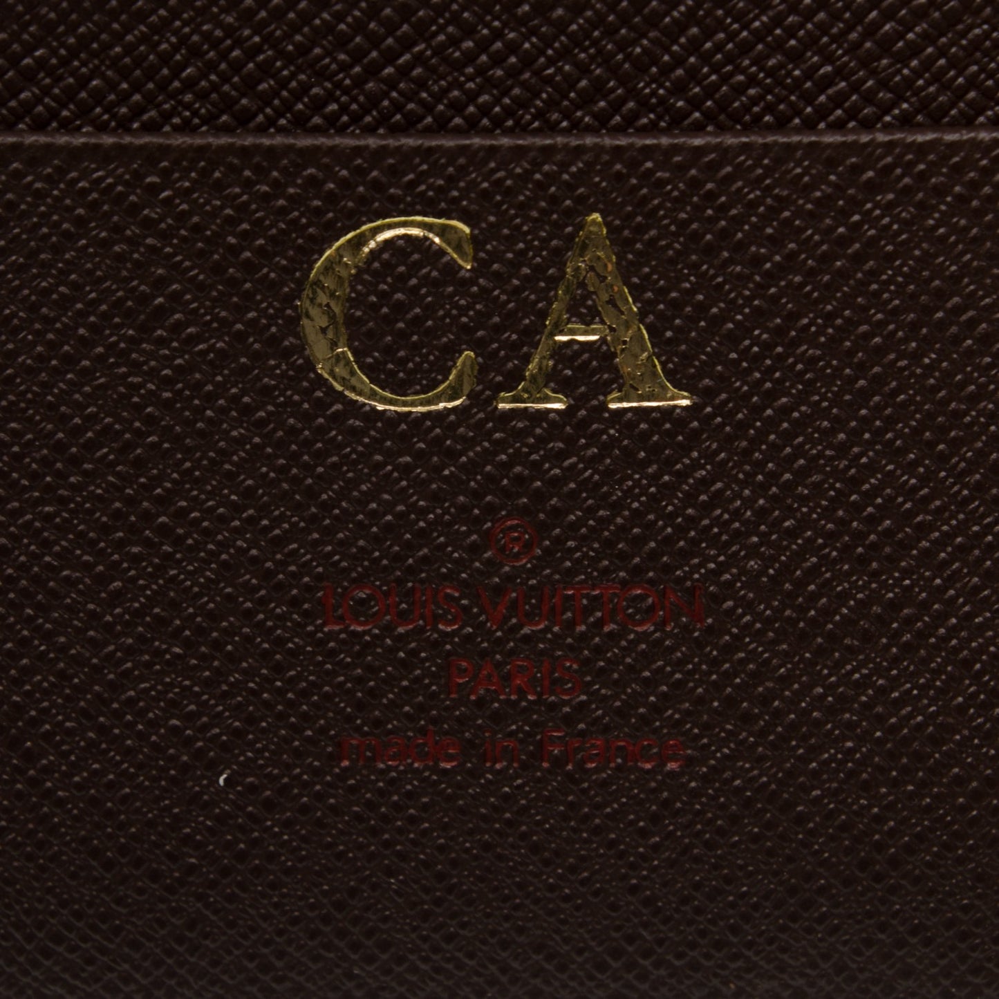 Damier Ebene Large Ring Agenda Cover