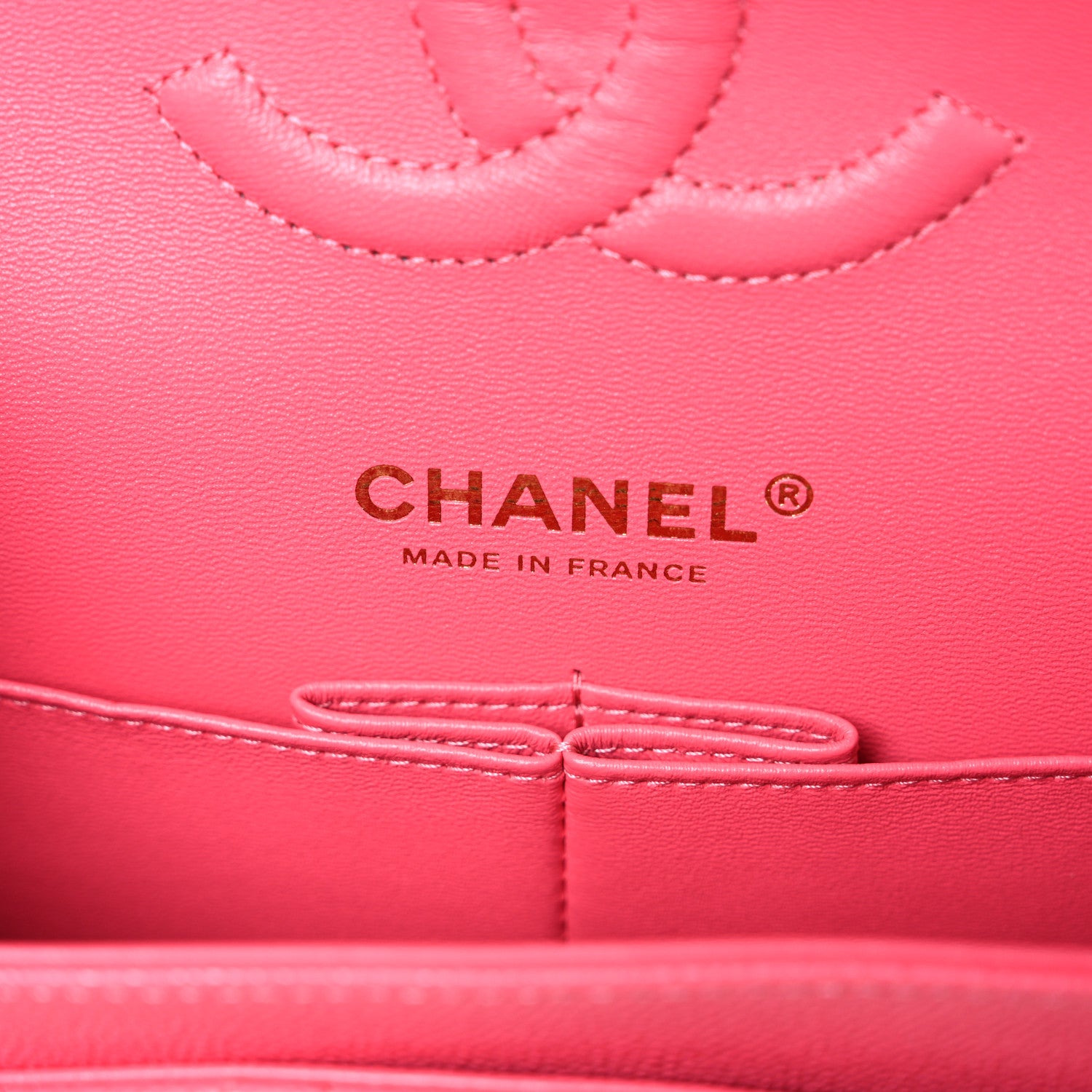 Chanel Caviar Quilted Medium Double Flap Pink 6 of 10