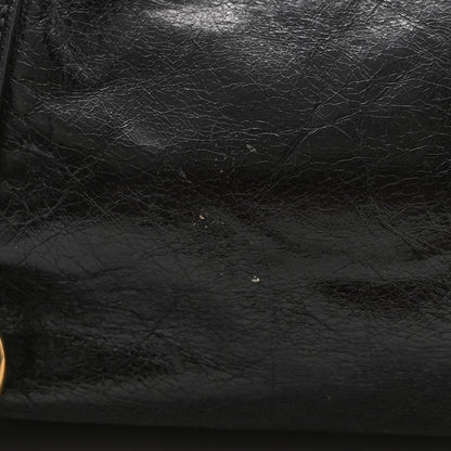 Miu Miu Vitello Lux Bow Tote Black 15 of 15