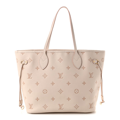 Louis Vuitton Monogram Debossed Neverfull MM Eden 1 of 11