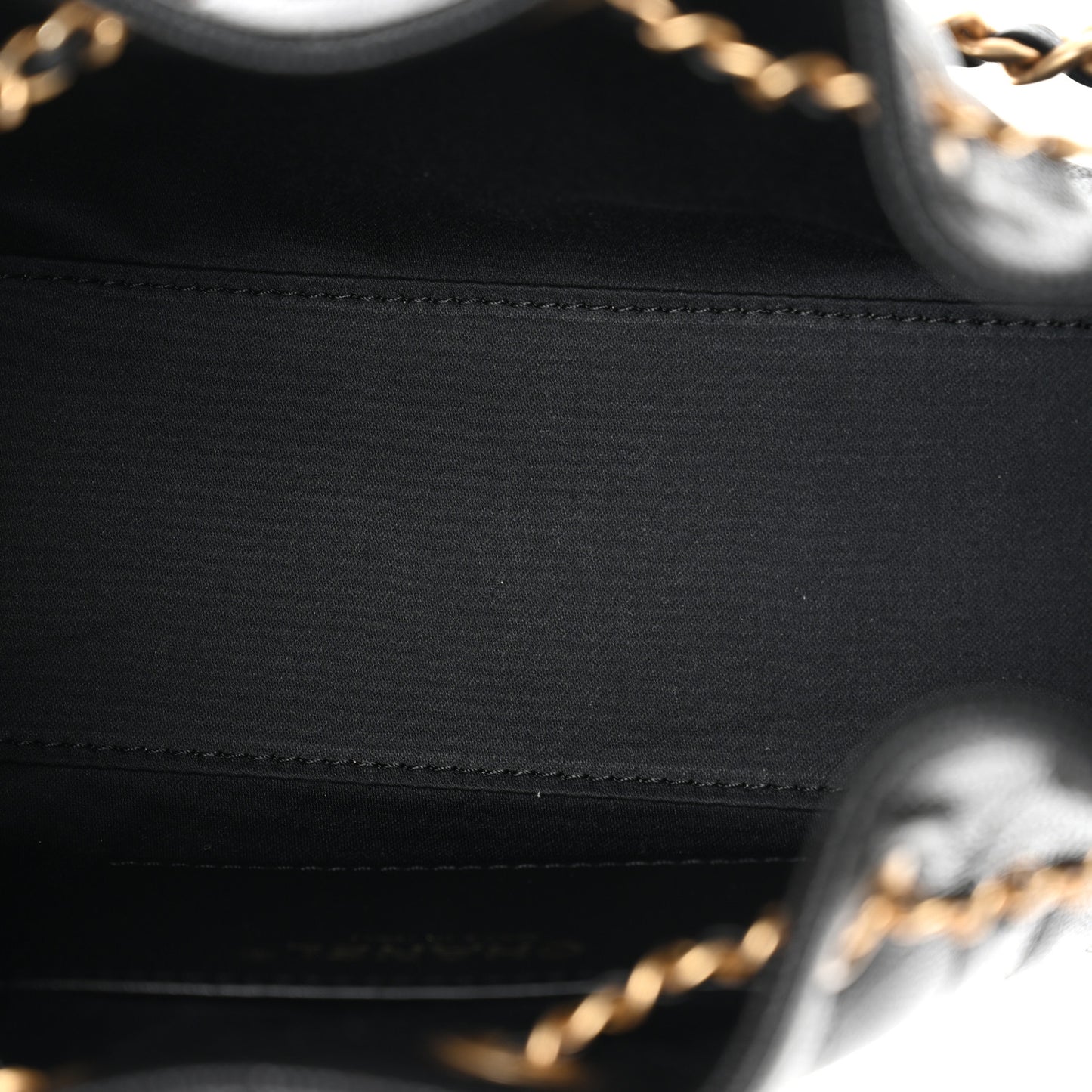 Caviar Quilted Mini Chanel 25 Handbag Black