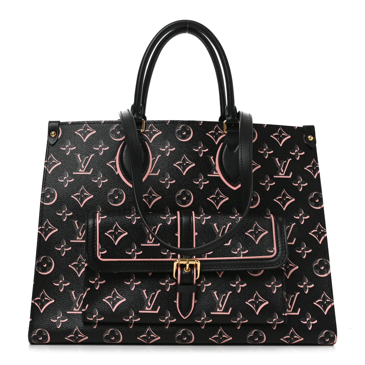 Monogram Fall For You Neverfull MM Black