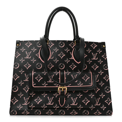 Louis Vuitton Monogram Fall For You Neverfull MM Black 1 of 9