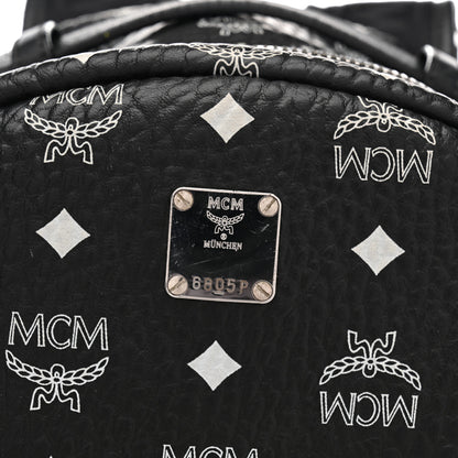 MCM Visetos Medium Stark Backpack Black 11 of 14