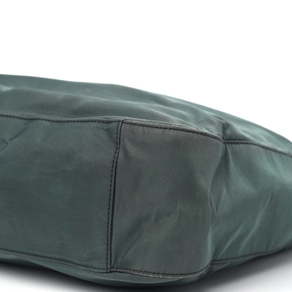 Prada Tessuto Nylon Tote Green 9 of 11