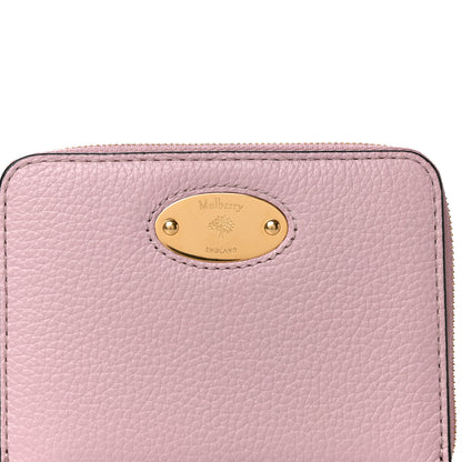 Mulberry Small Classic Grain Compact Zip Wallet Powder Pink 8 of 13