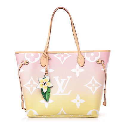 Louis Vuitton Monogram Giant By The Pool Neverfull MM Light Pink 1 of 10