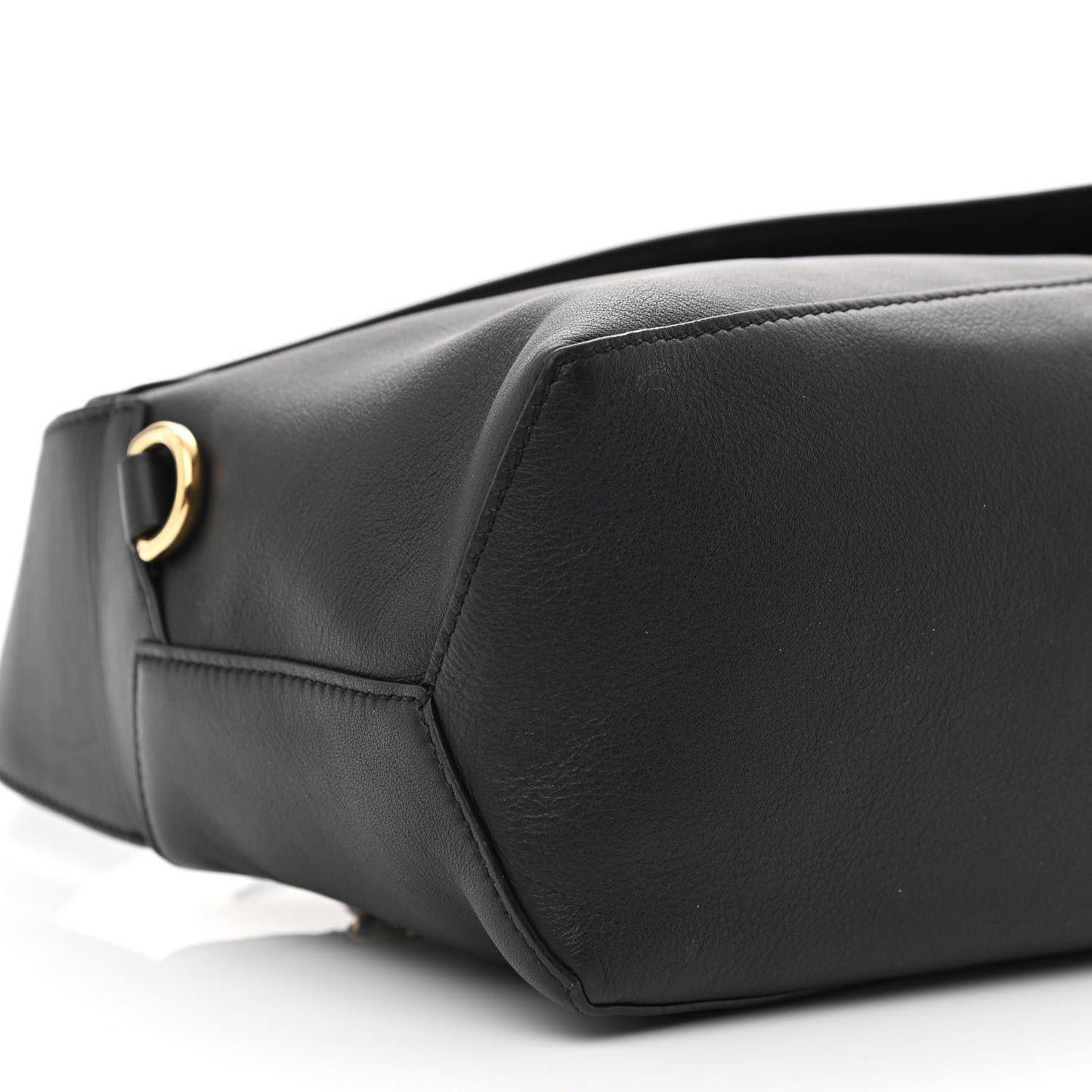 Calfskin Puzzle Hobo Black